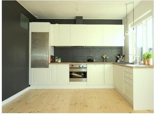 Det nye køkken i Kalundborg efter totalrenovering